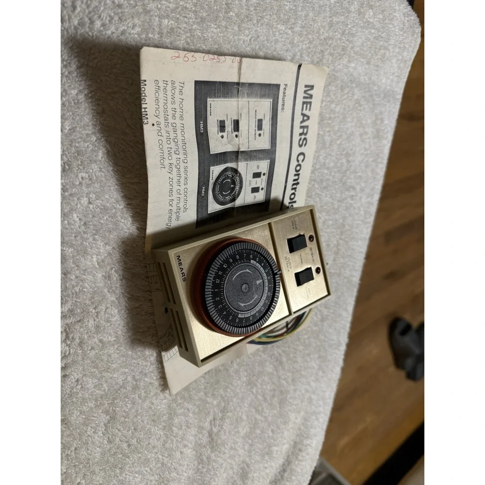 Mears HM2 Home Monitor Setback Control